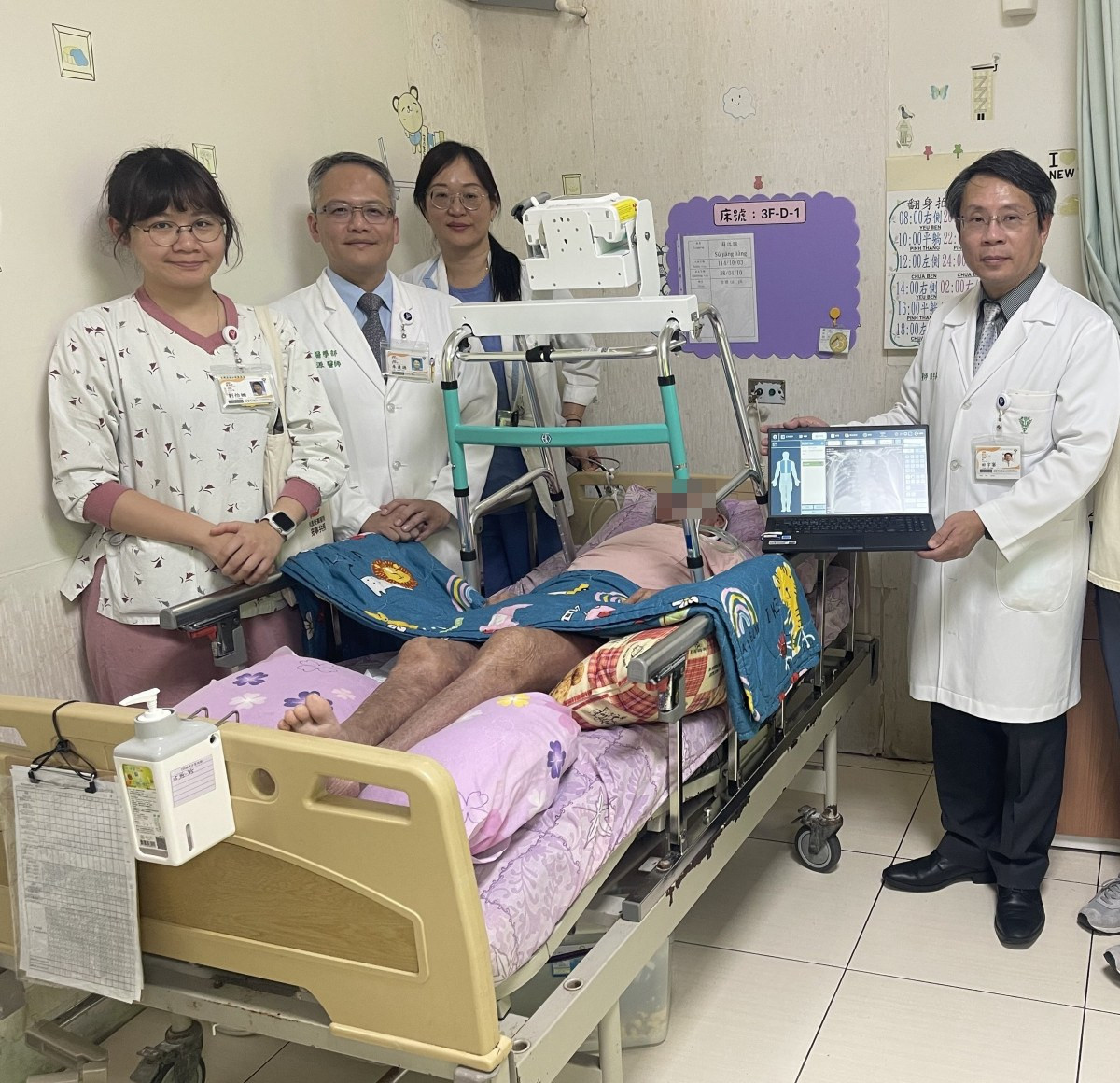 提升在宅急症照護縮短診療時間　佳里奇美醫院導入攜帶式行動X光