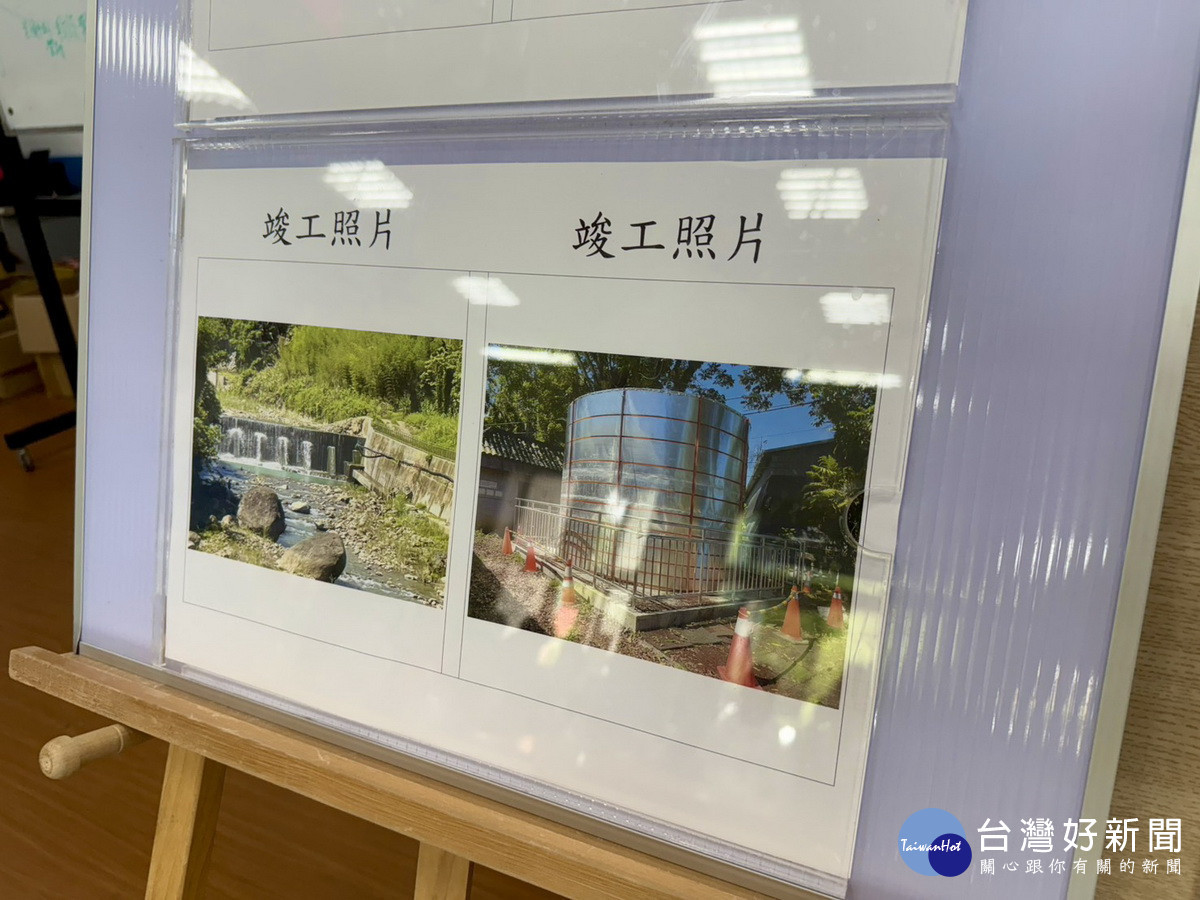 坪仔頂水圳複舊完工。(游顥服務處提供)