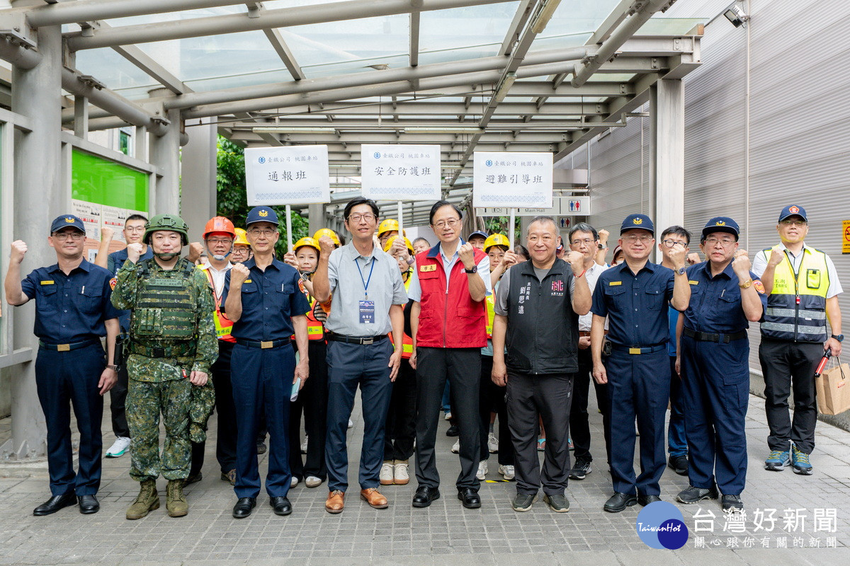 視導2026城鎮韌性防空演習　張善政：強化跨機關應變能力守護市民安全