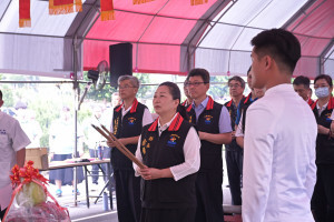 凝聚團隊攜手守護地方！花蓮縣府中元環保祈福　祈求百業興旺