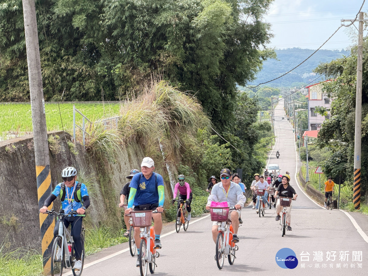 參山騎旅獅頭山小旅行　感受客庄人文、田園之美