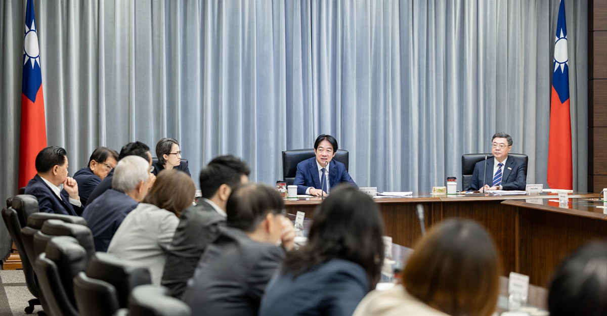 總統賴清德聽取「116年度中央政府總預算案」簡報第二次會議。（圖／總統府Flickr）