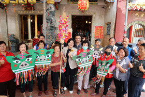 雲林縣政府17日展開「鄉鎮亮點巡視」第三站，縣長張麗善實地了解推動成果／縣府提供