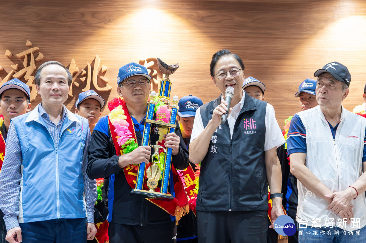 張市長致詞。