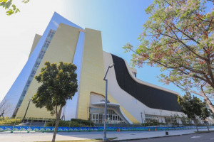 台中流行影音中心歷經三任市長尚未啟用，終於在盧秀燕市長任內獲廠商加碼投資達6.5億元、威秀影城最強影廳進駐，可望打造成「全台唯一」中台灣新流行文化場域。（圖/照片來源-台中市府官網）
