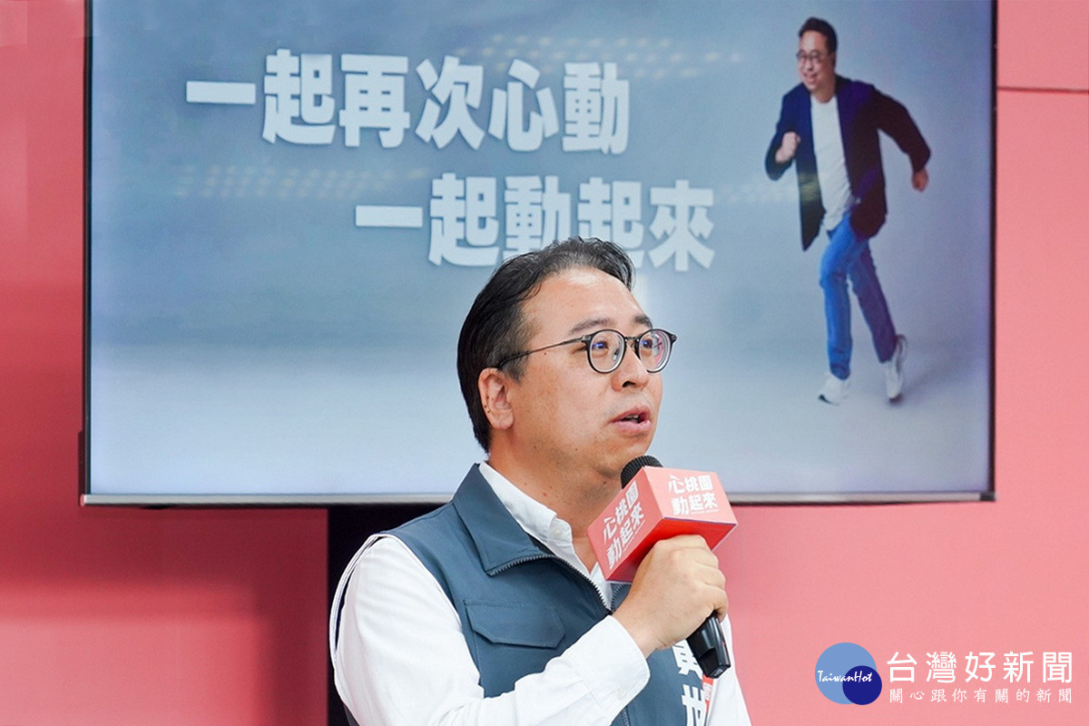 民進黨桃園市長參選人黃世杰暢談參選理念。