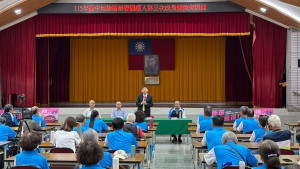 臺中地檢署舉辦榮譽觀護人專業訓練，強化司法保護及反賄選知能。（圖／台中地檢署）
