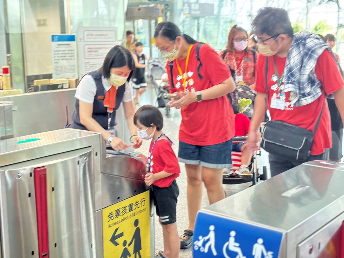 高鐵彰化站傳愛 助早期療育兒童親子同樂