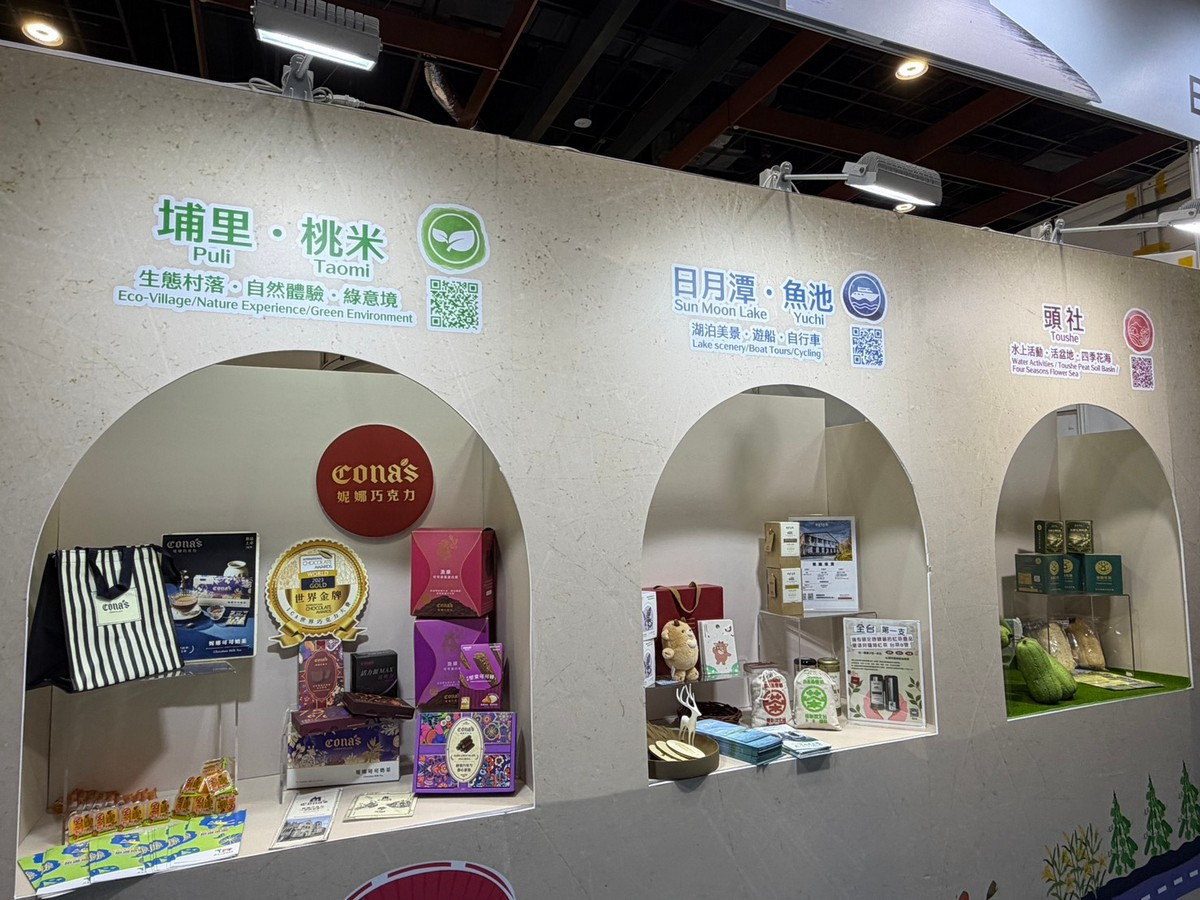 各軸線特色,周邊聚落與在地食宿。(日管處提供)
