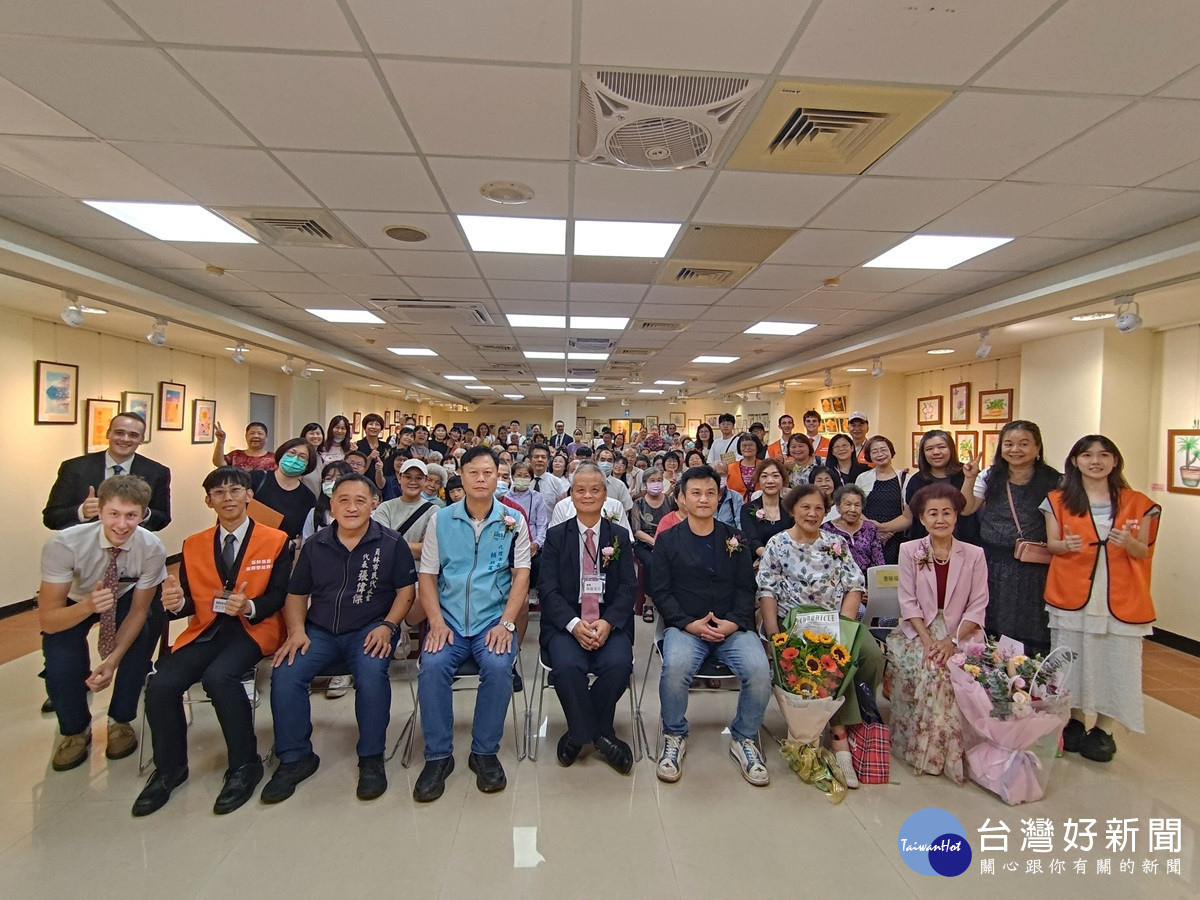 員林市立美術館祖父母節阿公阿嬤畫展　宣揚家庭和諧的理念