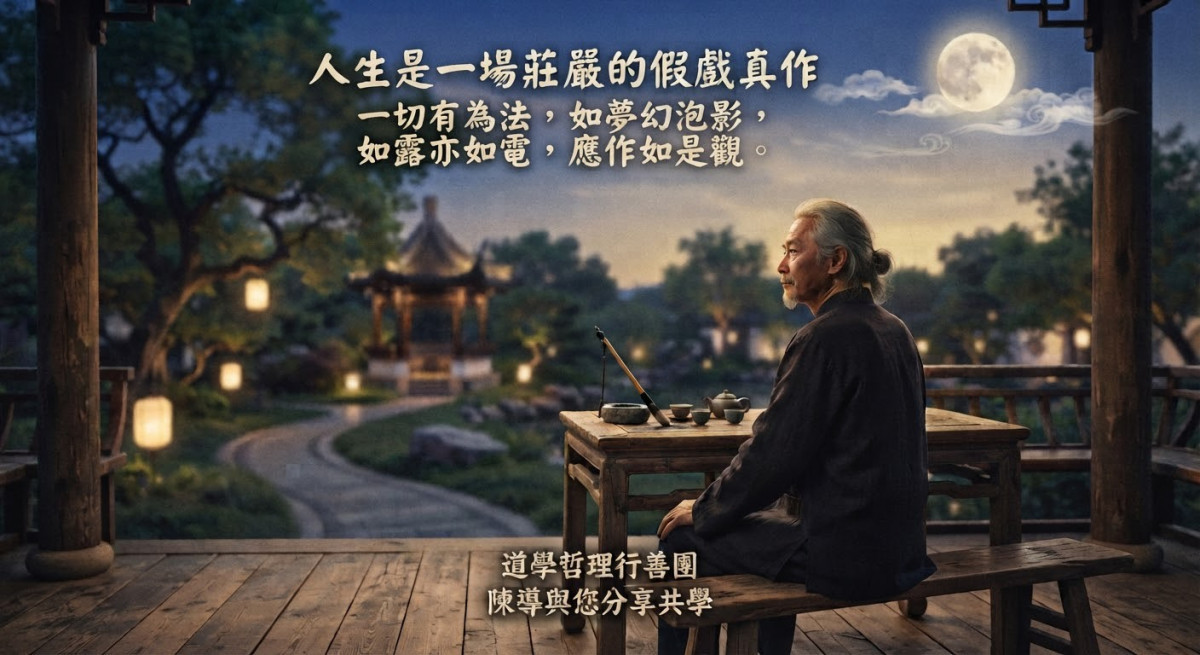人生是一場莊嚴的假戲真作