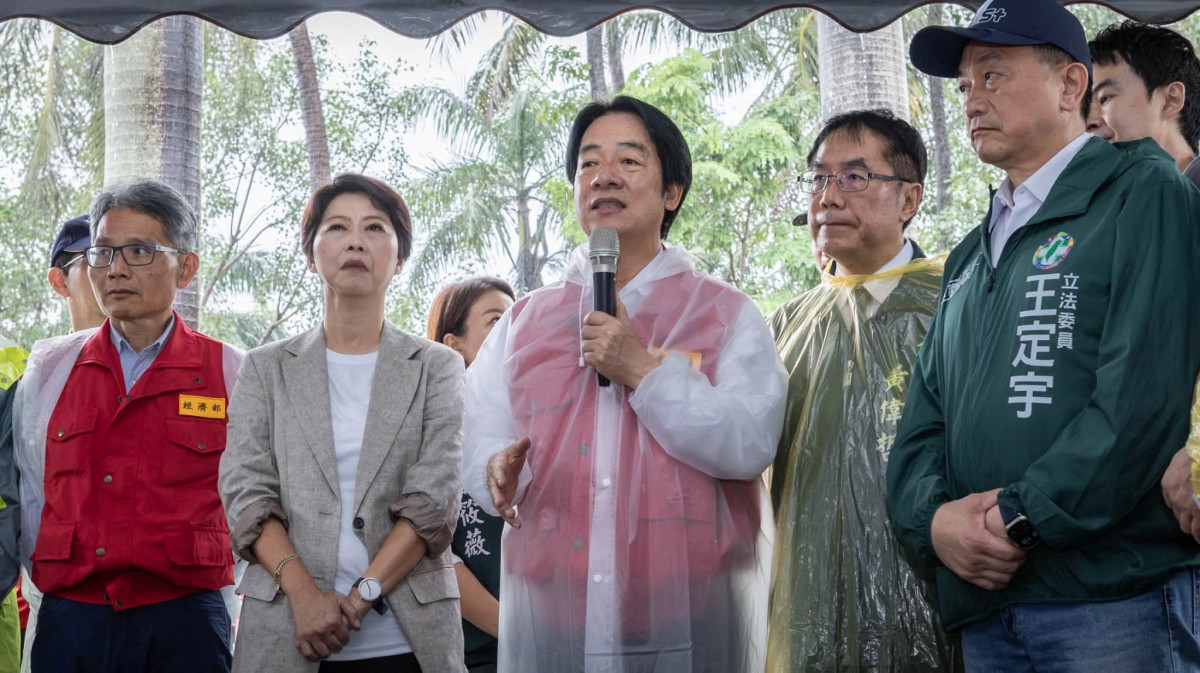 台南勘災稱「淹水面積少99%請少批評」　賴清德喊話引發網友灌爆臉書