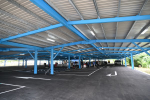 綠能結合在地文化打造城市新門戶　臺東車站永續節能停車棚正式啟用