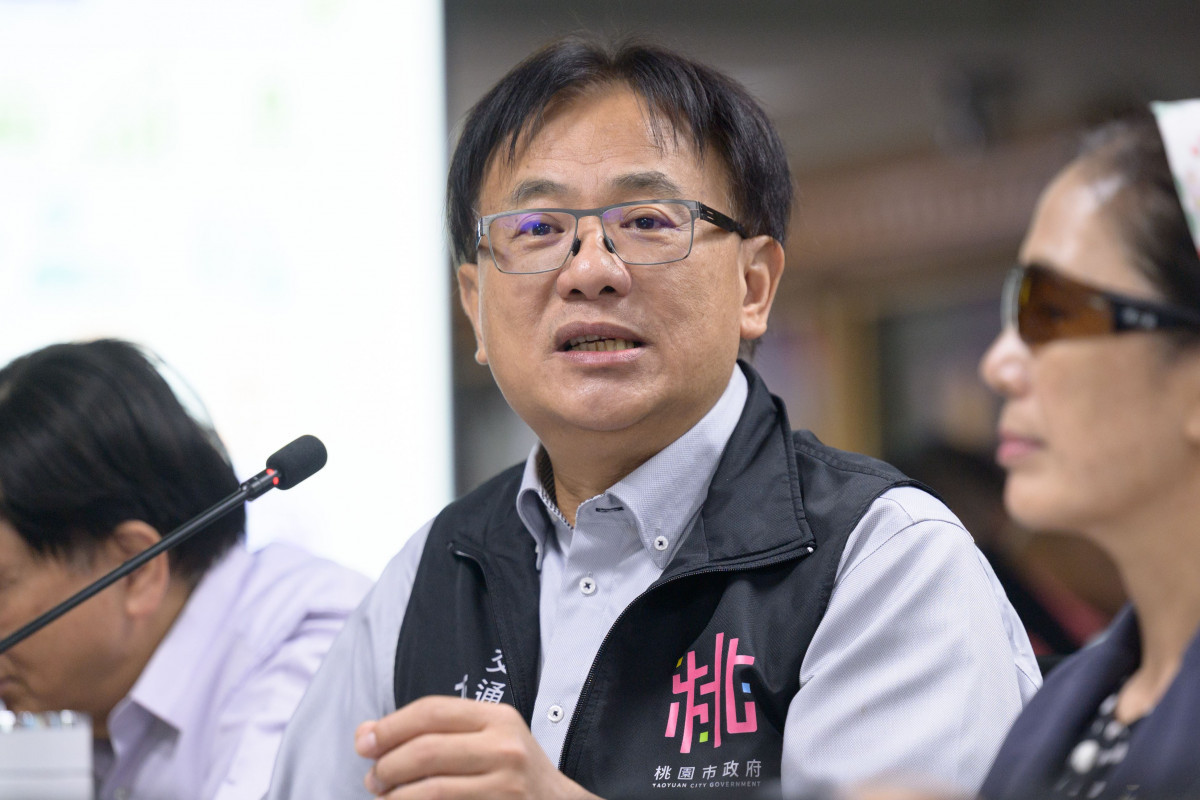 交通局張局長致詞。