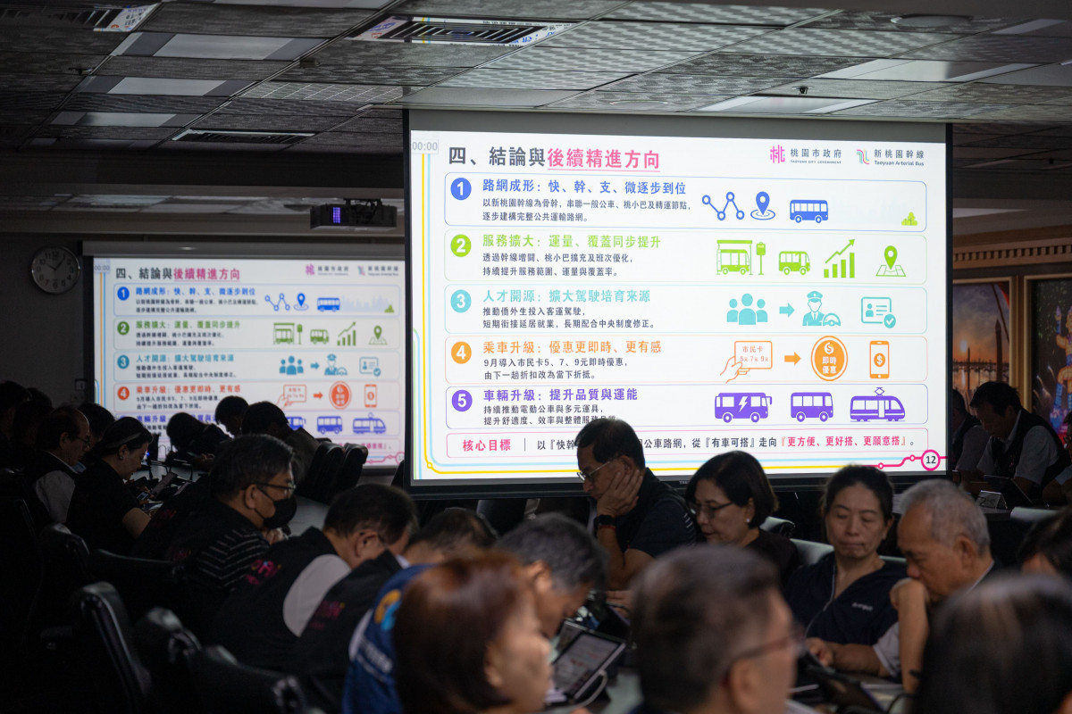 桃園公車改革再升級　張善政：持續提升公共運輸服務品質