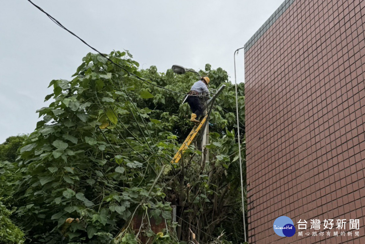 中颱沙德爾逐漸逼近　台電北西區處啟動防颱整備作業