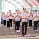 市府團隊及各局處同仁均一同出席。
