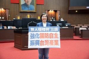 徐欣瑩表示，下一代無人載具，要讓世界再次看見新竹。