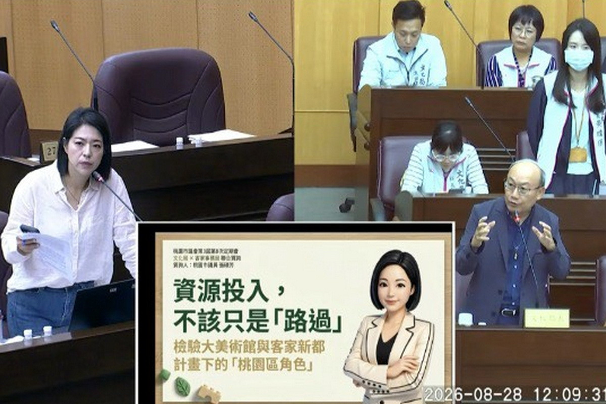 關心地景藝術作品生命週期　桃議員張碩芳爭取桃園多元藝文與客語幼托扎根