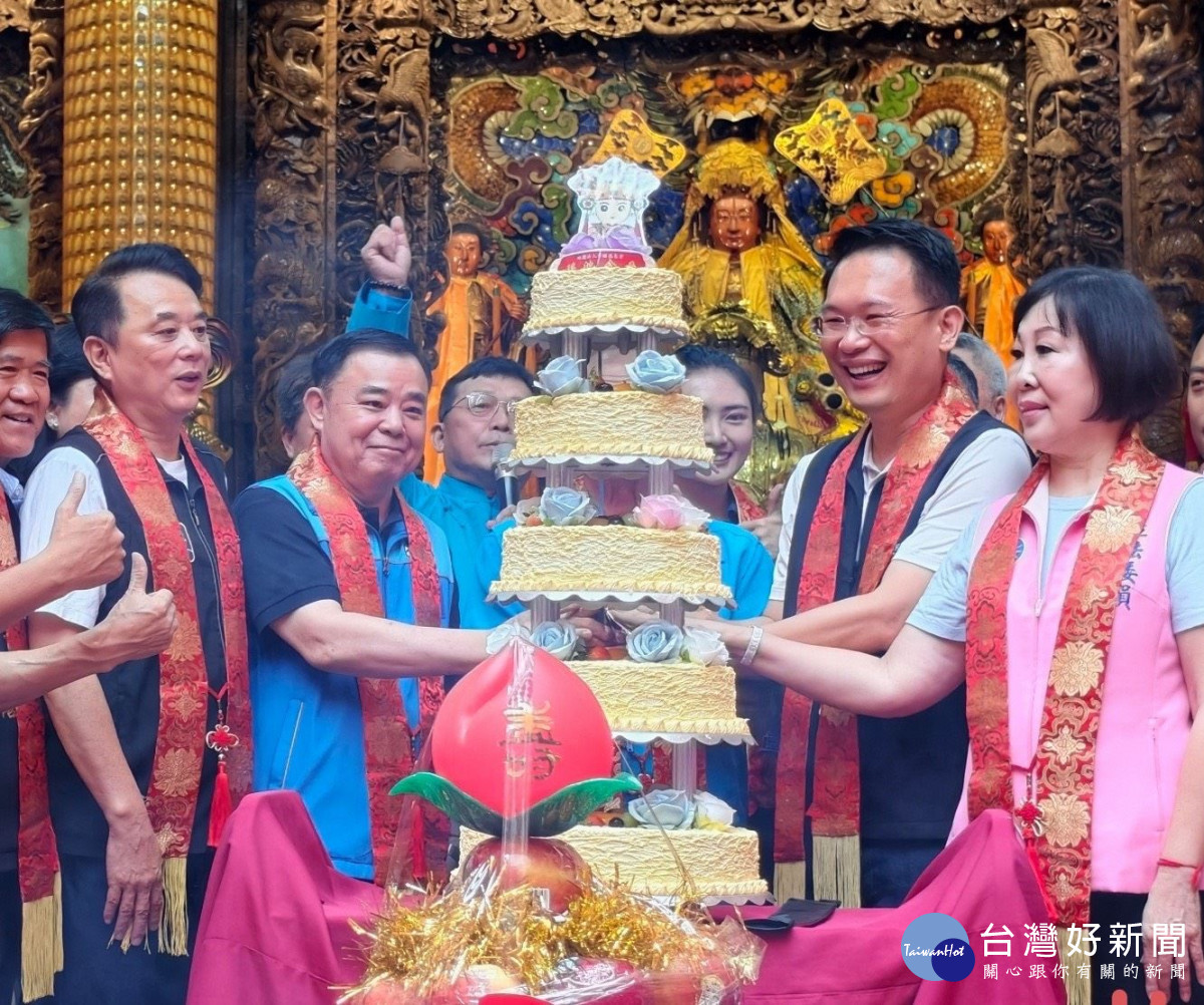 中壢慈惠堂深耕地方逾70年　蘇俊賓：保存傳統工藝、延續母娘慈悲信仰文化