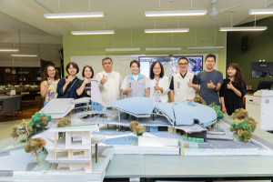 市長高虹安視察關埔國小四期體育館工程。