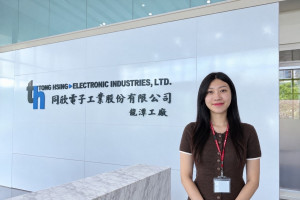 黃韻庭報名桃竹苗分署 導體人才培訓課程，實現進入半導體產業工作的夢想。