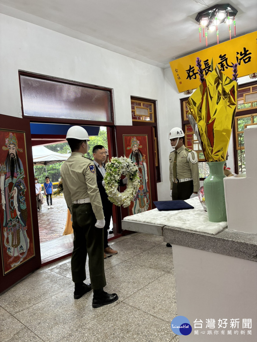 臺東縣秋祭革命先烈暨陣亡將士典禮　緬懷忠烈英靈傳承愛國精神
