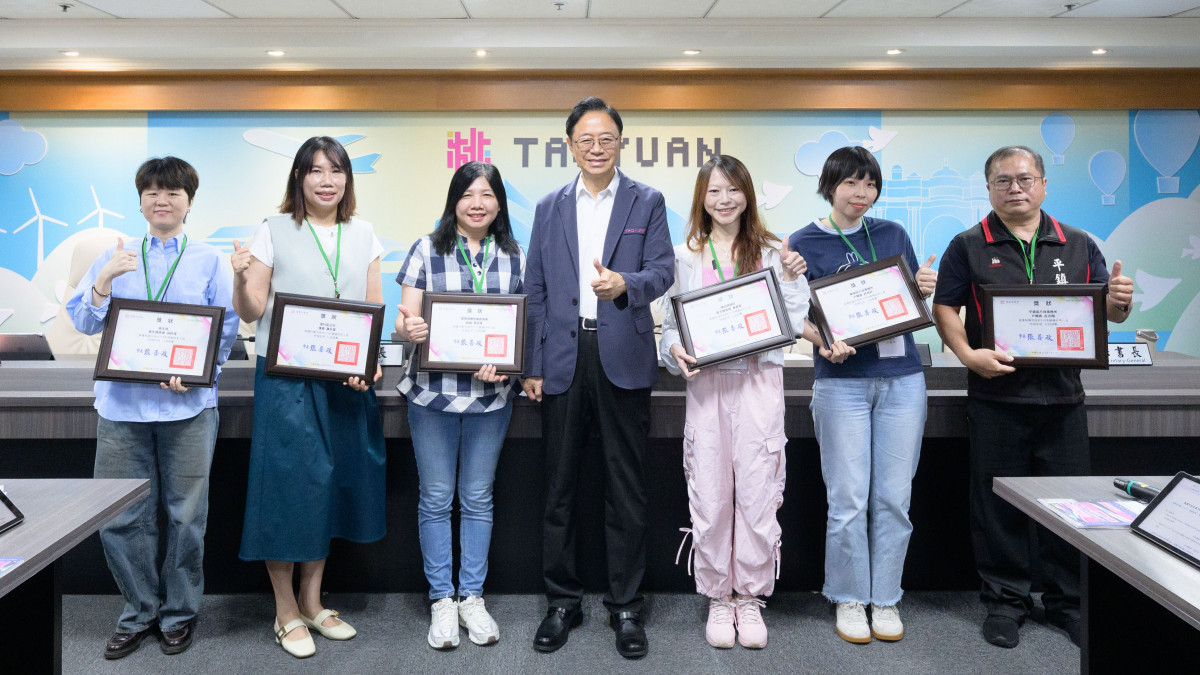 導入AI革新、深化市政品質　桃市表揚115年度6位績優研考幕後英雄