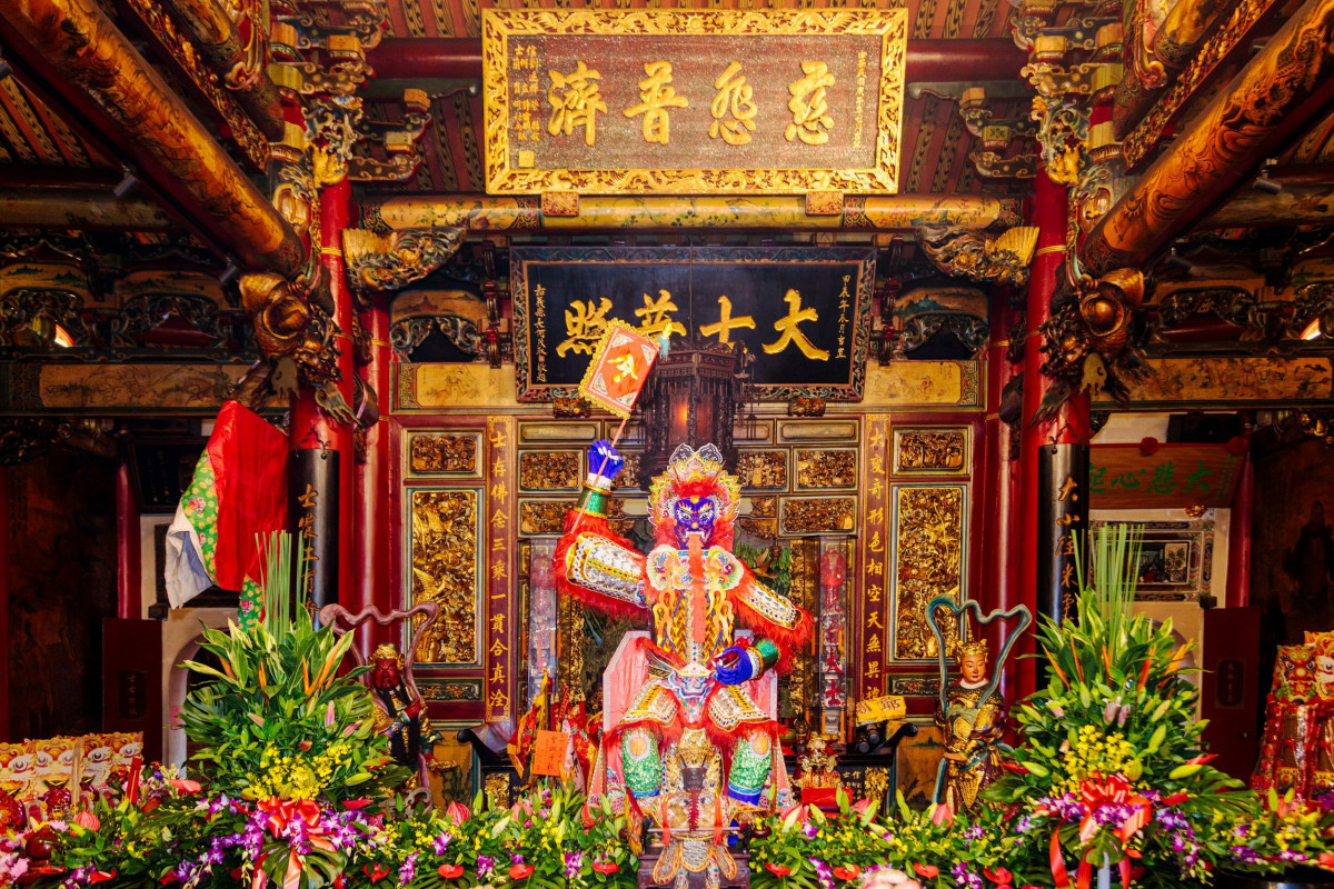 大士爺神尊開光後展開一連3天祭典/縣府提供