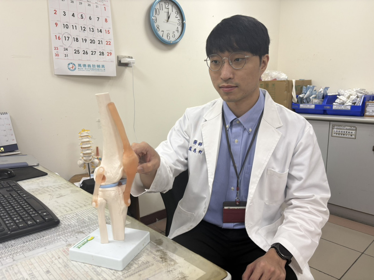 孩子喊痛也不代表就是「生長痛」，感染、外傷，甚至骨腫瘤等，都可能引起疼痛。照片提供：樂生醫院