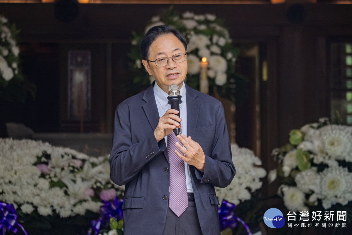 桃園市長張善政出席「桃園市115年秋祭致祭國軍陣亡將士暨忠烈殉職人員典禮」致詞。<br />