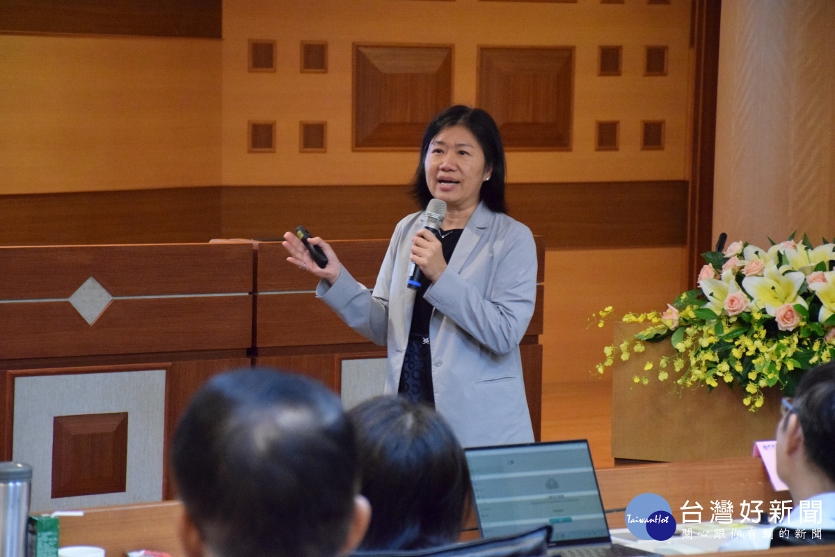 人才發展中心郭碧英主任。圖/建國科大提供
