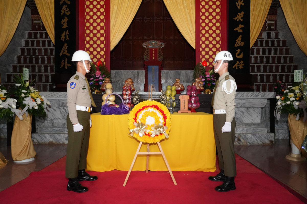 澎縣秋祭國殤緬懷先賢先烈　空軍少校辛柏毅入祀澎湖忠烈祠