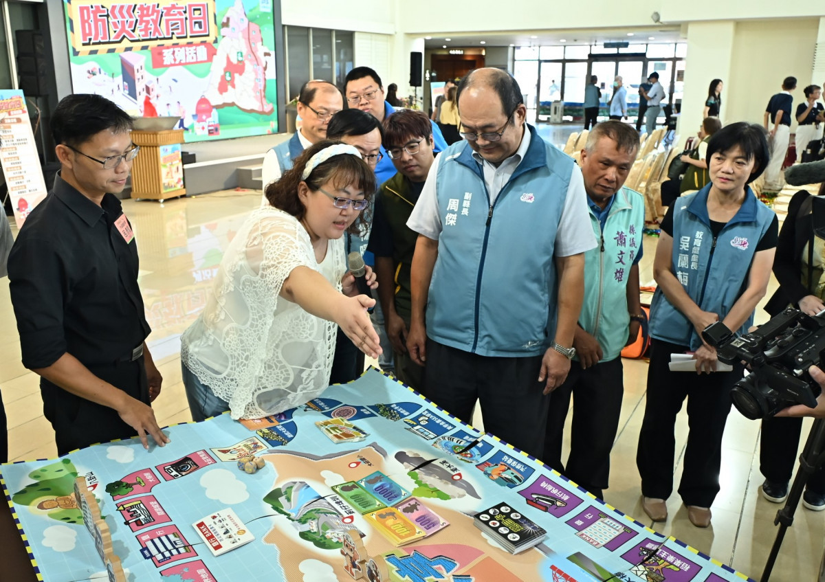 彰化防災教育日系列活動啟動,全齡防災向下扎根。圖/記者鄧富珍攝