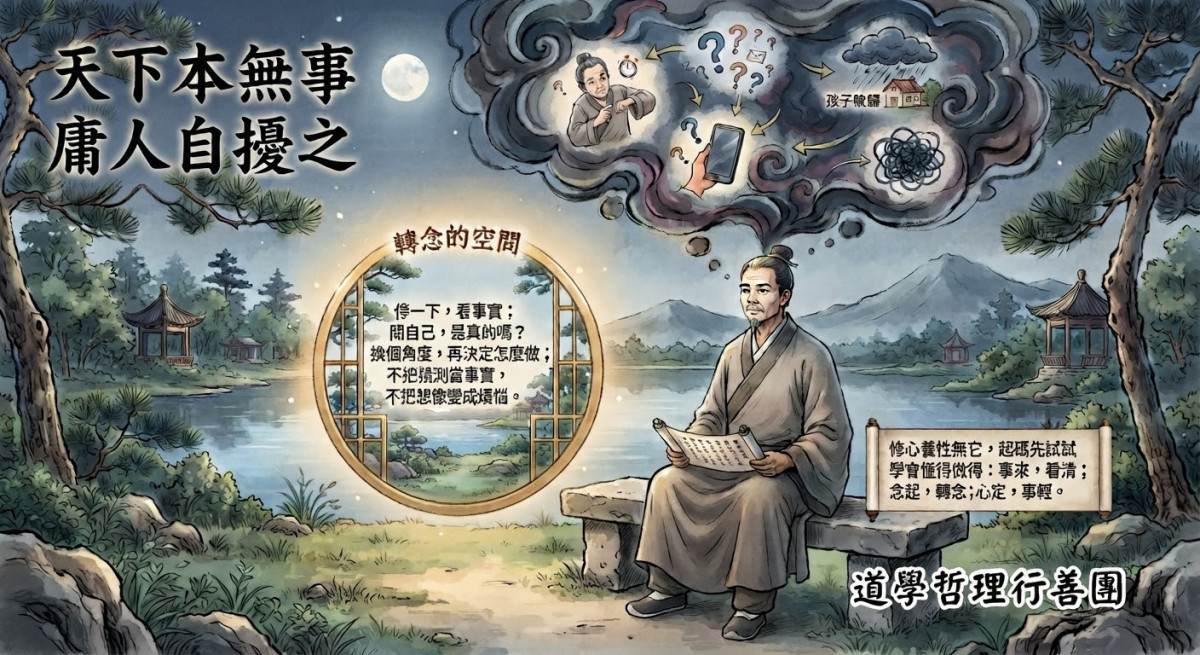 天下本無事，庸人自擾之