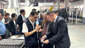 市府率台中企業拜訪莞台高新產業園區