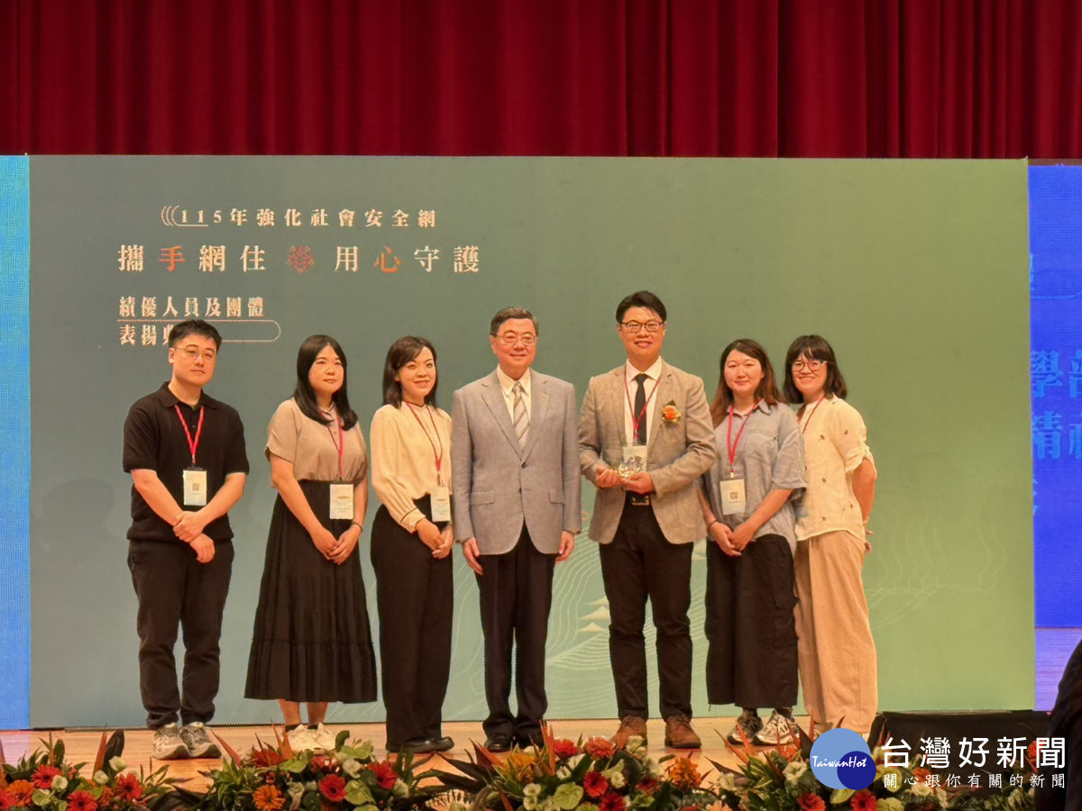 用時間與陪伴治療心裡的傷　新竹臺大分院獲社安網績優團體
