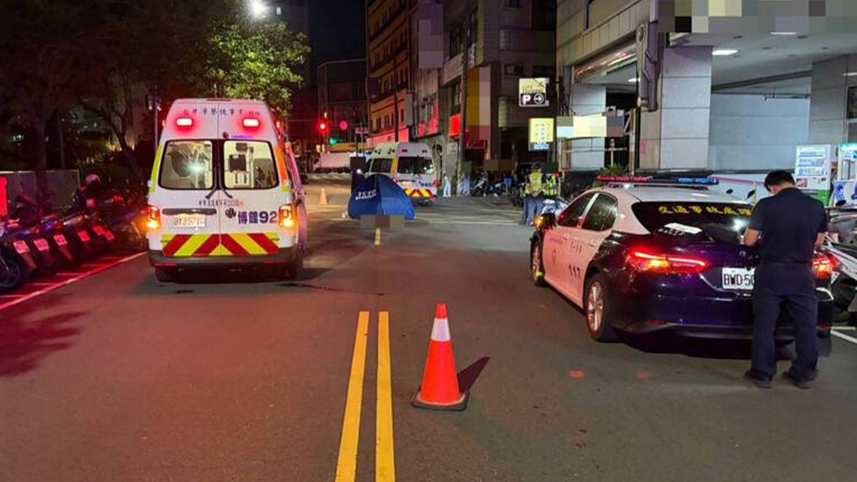 台中女護理師被賓士男撞飛40公尺　竟迴轉二度輾壓後逃逸