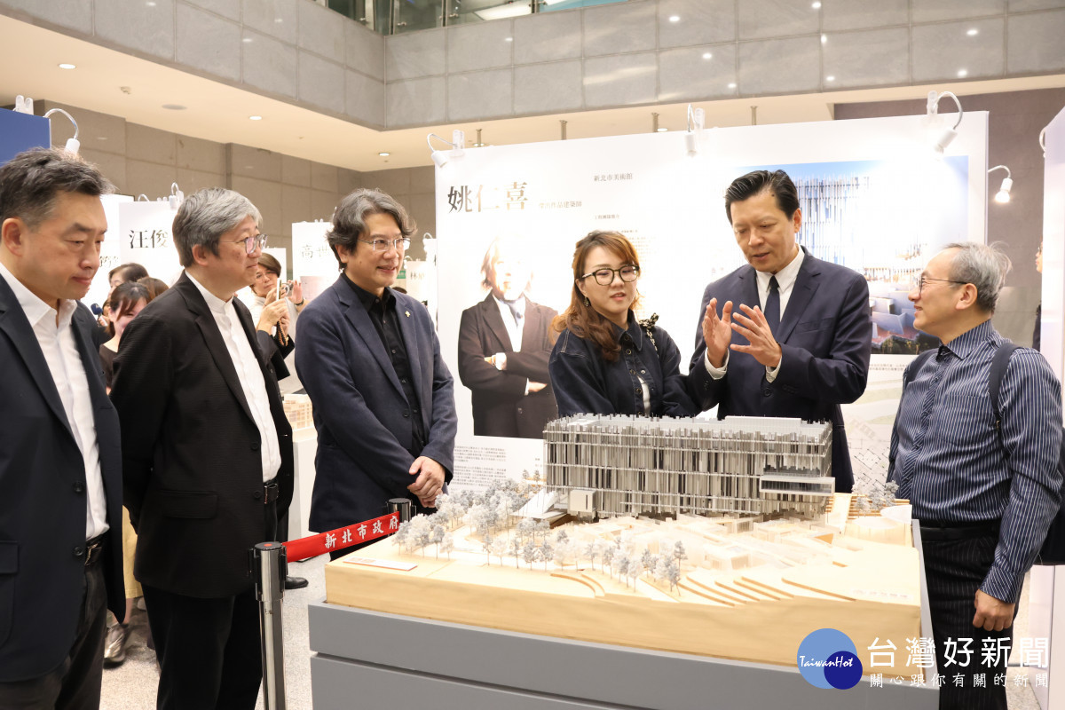 優良建築師暨傑出作品獎成果展　新北市府一樓西側大廳展出