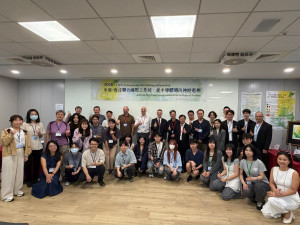 「中原－魯汶國際工作坊：從半導體邁向神經電極」活動於中原大學知行領航館舉行，與會者合影留念。