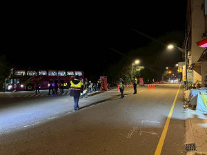 為維護日月潭花火音樂嘉年華活動期間道路順暢與防範交通壅塞，集集警分局已預先規劃完整交通疏導措施。（集集警分局提供）
