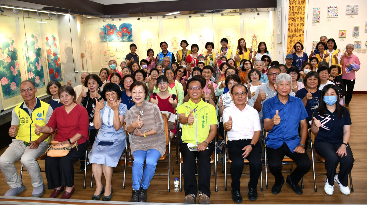 「老」不是停下來！　四位老師用書畫翻轉年齡　彰化真善美聯展看見生命之美