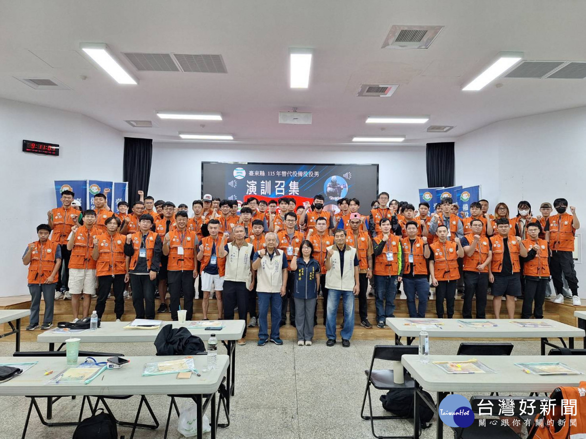 落實全民防衛動員！臺東68名替代役備役　完成實彈射擊訓練