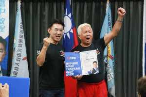 民進黨創黨元老林豐喜支持江啟臣 痛批綠營悖離民意民主