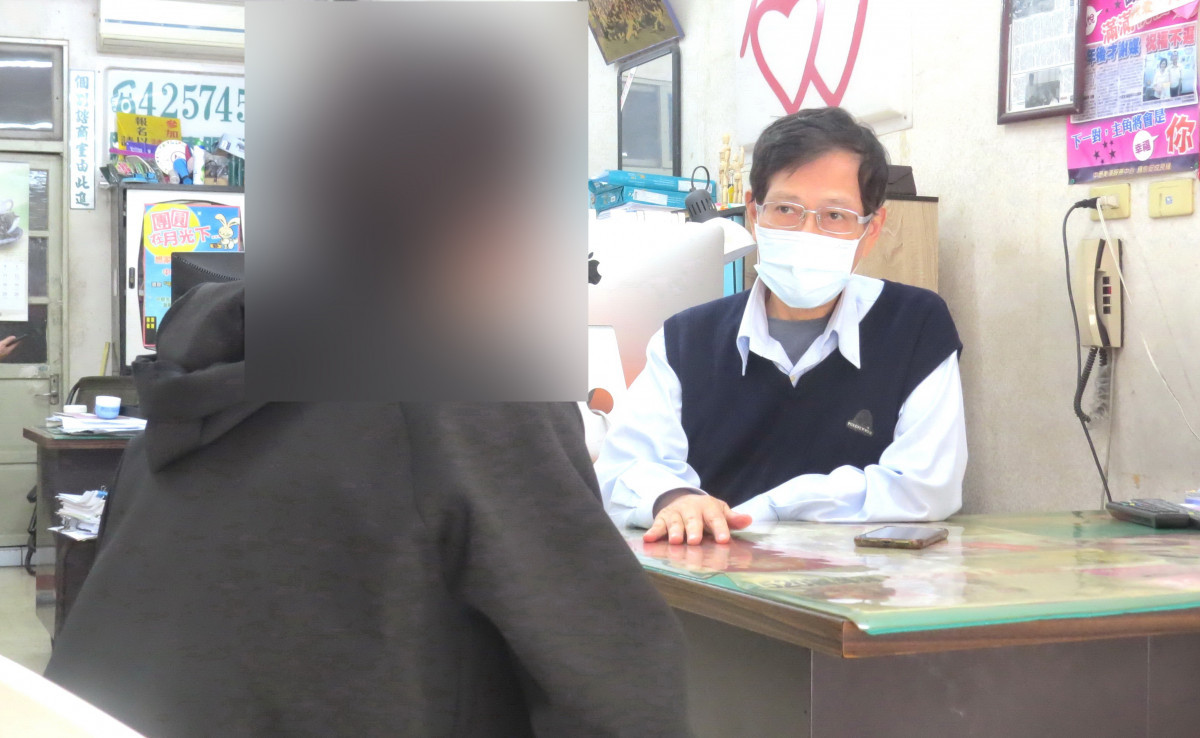 桃園市中壢區美滿服務中心主任徐乃義說,人生不是一場非得滿分才能交卷的考試。