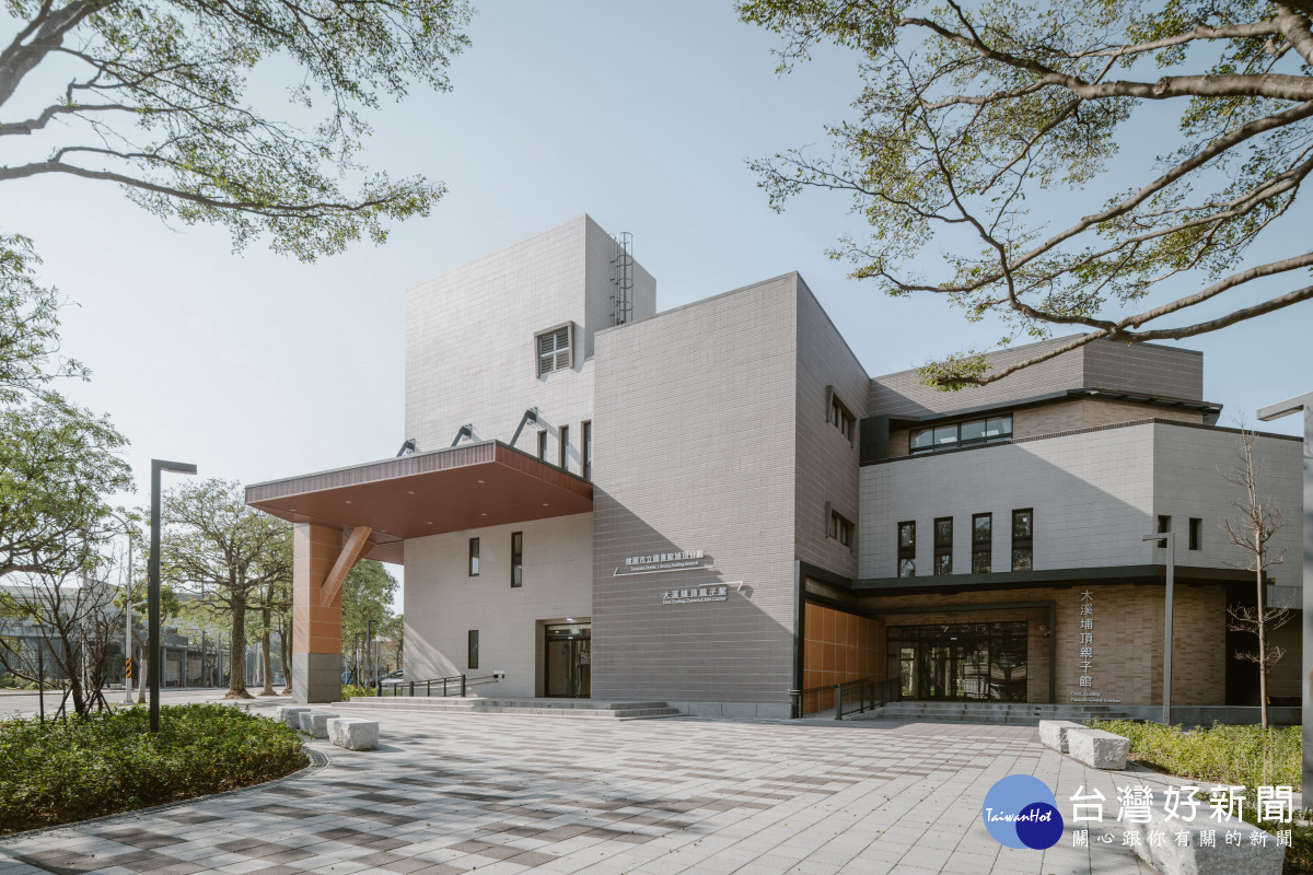 桃園市立圖書館埔頂分館暨親子館-完工照。