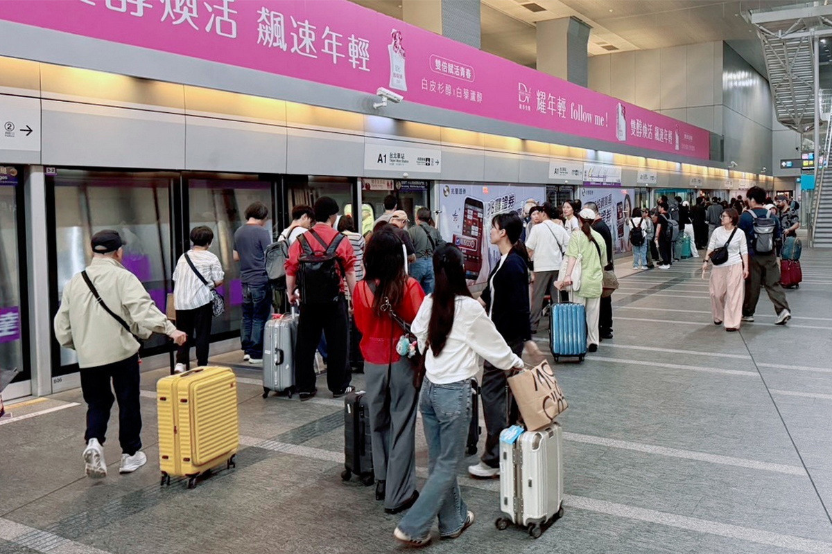 縮短尖峰班距紓緩通勤人潮　機捷9/21起A1台北車站傍晚往桃機增開1班次