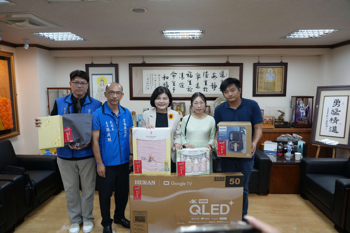 雲縣聯誼再添新人　張麗善祝福「三胎最好」
