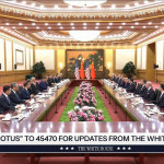 美國總統川普2026年5月訪問中國，14日與中國國家主席習近平進行「川習會」會談。（圖／資料照片，圖源：翻攝自YouTube頻道The White House直播）