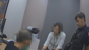 66歲洪翁欲匯5萬元投資股票，銀行員察覺收款帳戶異常，警方及時阻詐成功。（圖/中市五分局 提供）
